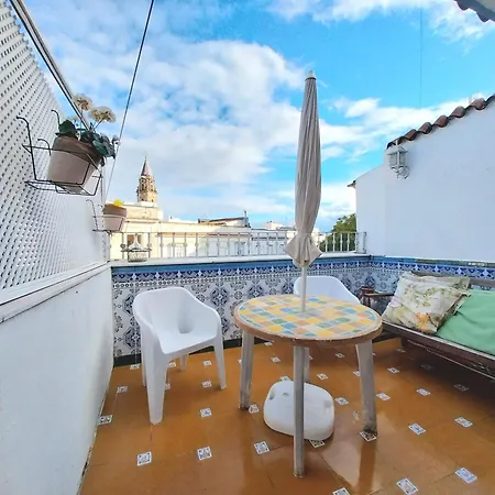 Atico Estudio Plaza Del Arenal - Terraza Con Vistas * Jerez de la Frontera